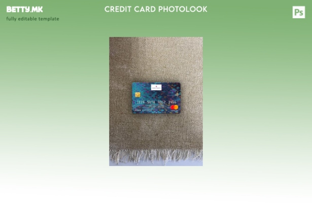 модерен стил Лихтенштајн Ноје банка AG банка мастер карта photolook преден шабло